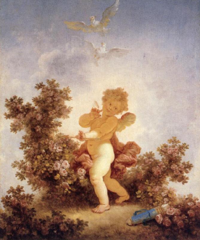 Jean-Honore Fragonard The Sentinel oil painting image